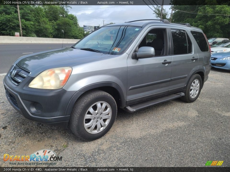 2006 Honda CR-V EX 4WD Alabaster Silver Metallic / Black Photo #6