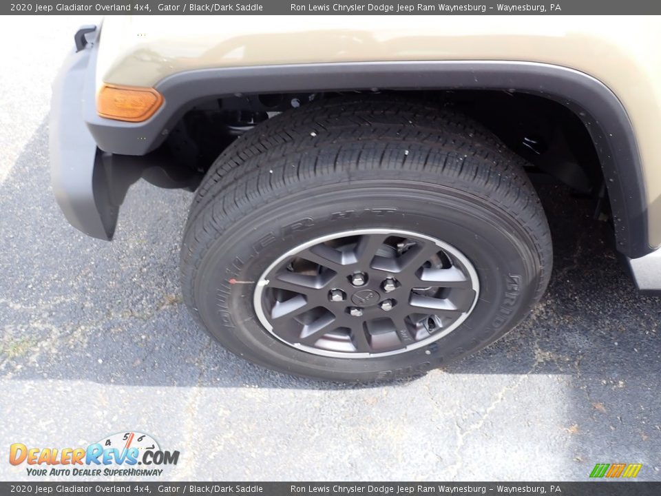 2020 Jeep Gladiator Overland 4x4 Gator / Black/Dark Saddle Photo #3