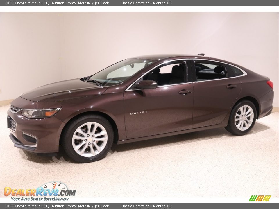2016 Chevrolet Malibu LT Autumn Bronze Metallic / Jet Black Photo #3
