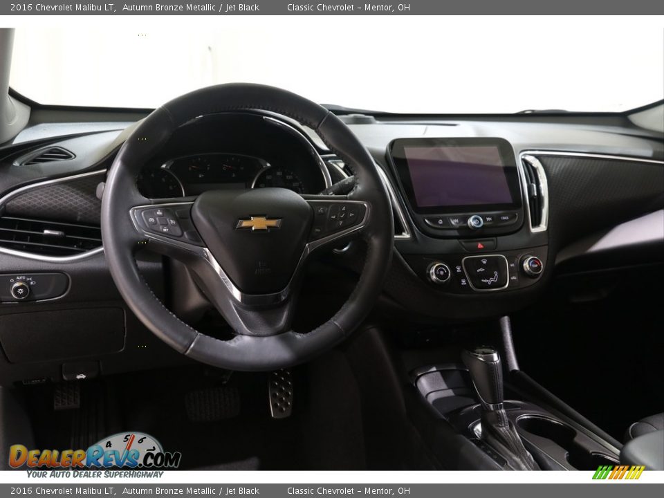2016 Chevrolet Malibu LT Autumn Bronze Metallic / Jet Black Photo #6