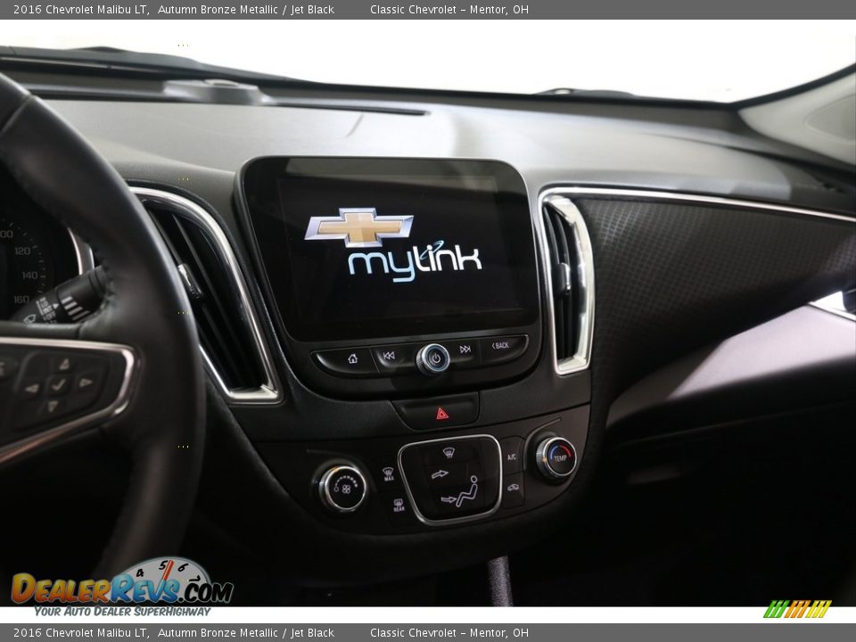 2016 Chevrolet Malibu LT Autumn Bronze Metallic / Jet Black Photo #9
