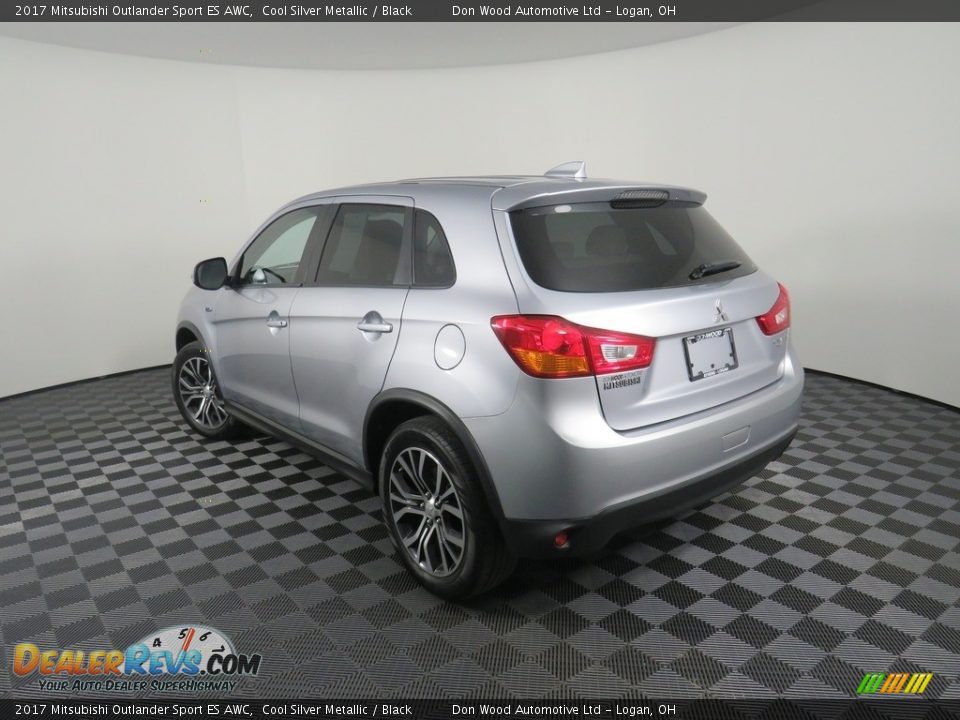 2017 Mitsubishi Outlander Sport ES AWC Cool Silver Metallic / Black Photo #9