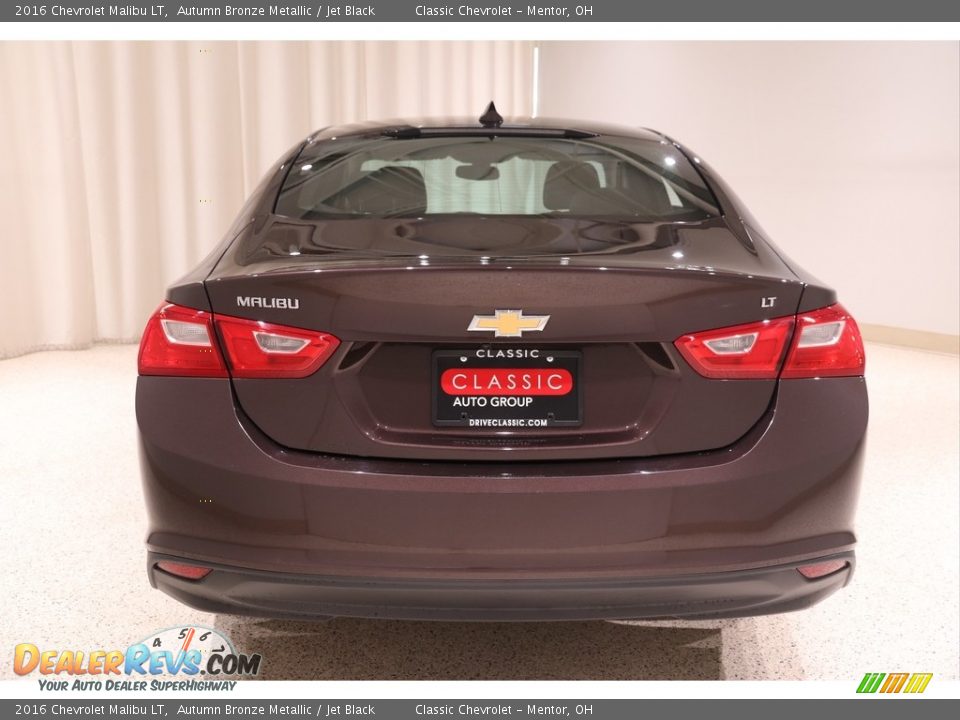 2016 Chevrolet Malibu LT Autumn Bronze Metallic / Jet Black Photo #18