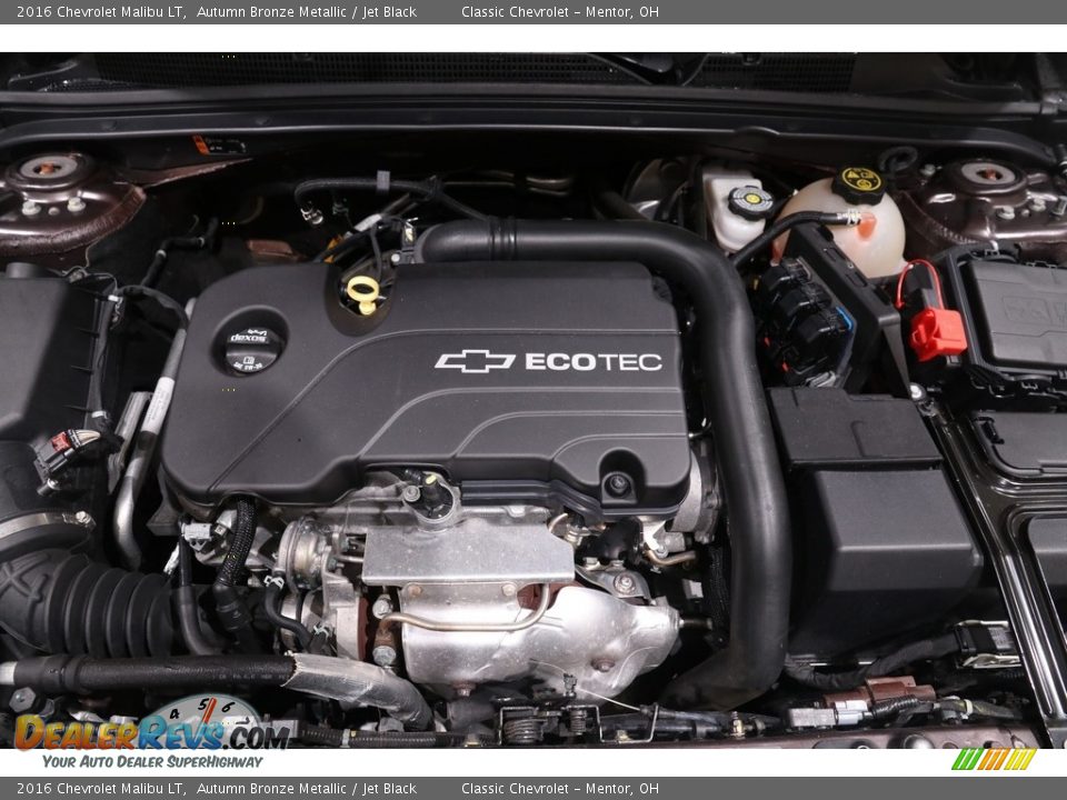 2016 Chevrolet Malibu LT Autumn Bronze Metallic / Jet Black Photo #19