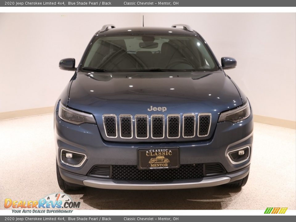 2020 Jeep Cherokee Limited 4x4 Blue Shade Pearl / Black Photo #2
