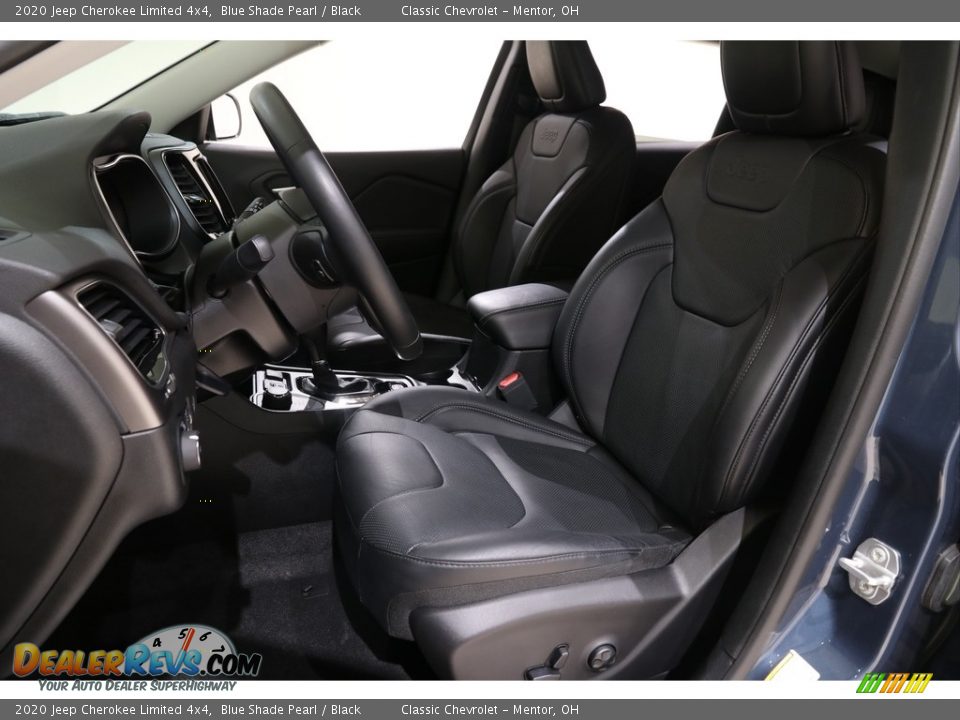 2020 Jeep Cherokee Limited 4x4 Blue Shade Pearl / Black Photo #5