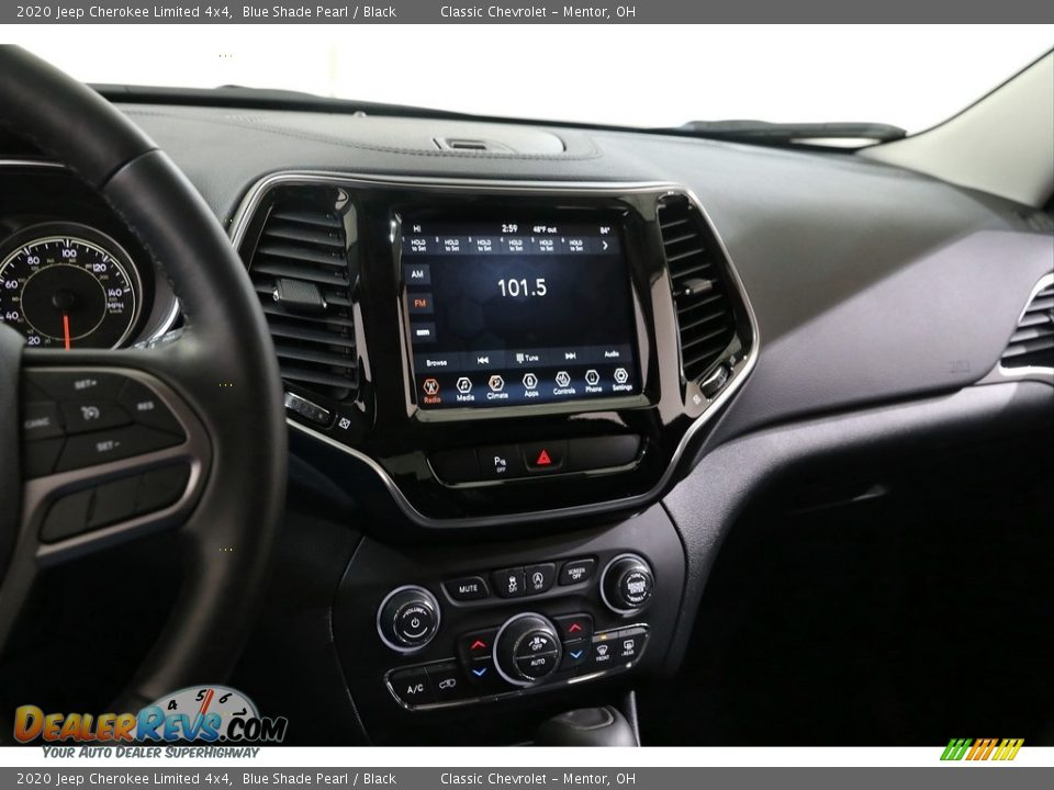 2020 Jeep Cherokee Limited 4x4 Blue Shade Pearl / Black Photo #9