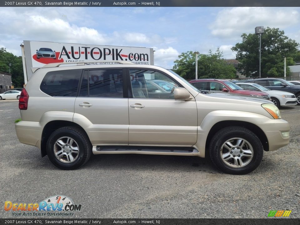 2007 Lexus GX 470 Savannah Beige Metallic / Ivory Photo #2