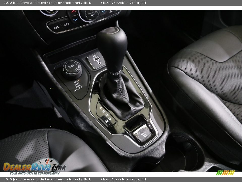 2020 Jeep Cherokee Limited 4x4 Blue Shade Pearl / Black Photo #13