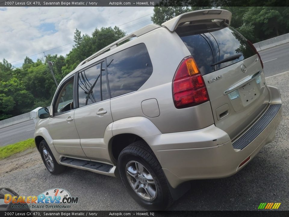 2007 Lexus GX 470 Savannah Beige Metallic / Ivory Photo #5