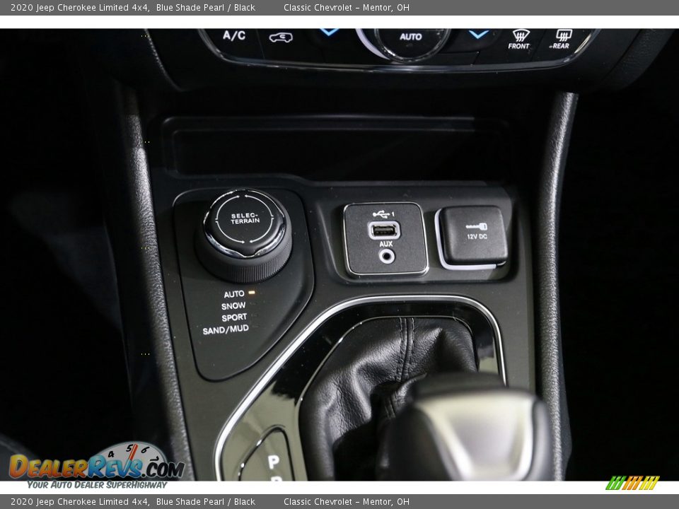 2020 Jeep Cherokee Limited 4x4 Blue Shade Pearl / Black Photo #14