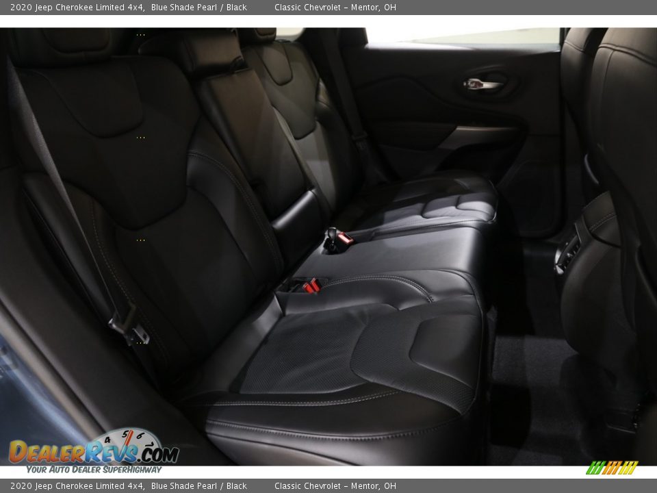 2020 Jeep Cherokee Limited 4x4 Blue Shade Pearl / Black Photo #16