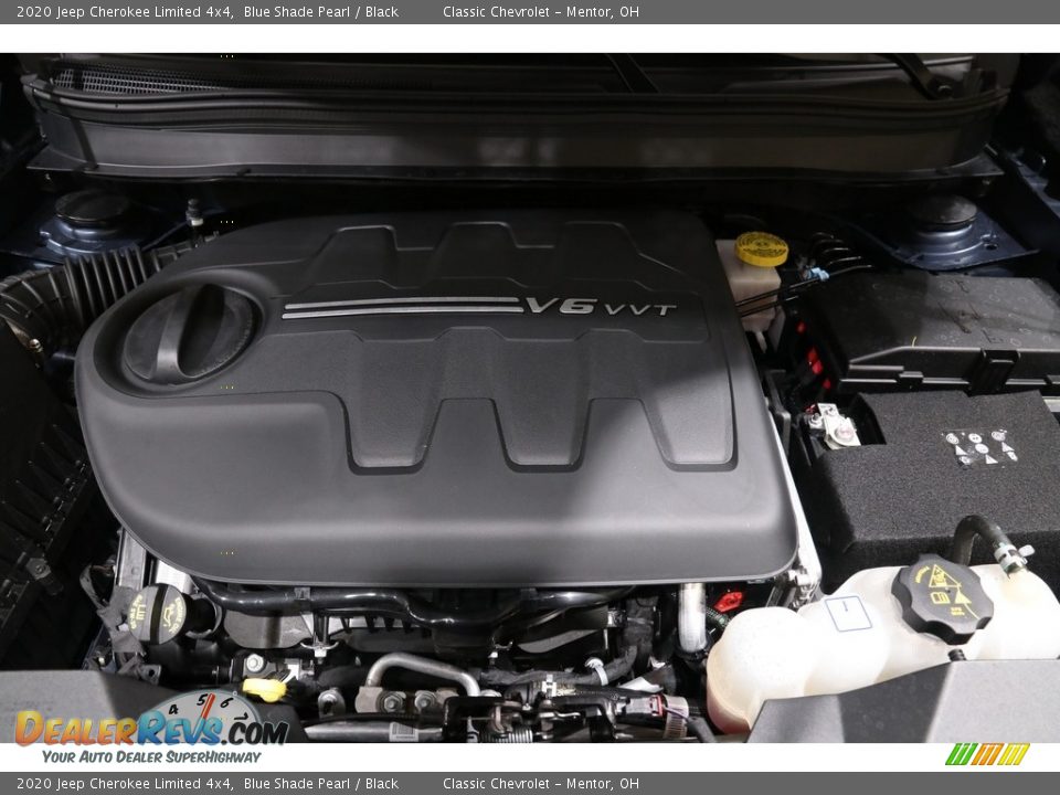 2020 Jeep Cherokee Limited 4x4 Blue Shade Pearl / Black Photo #19