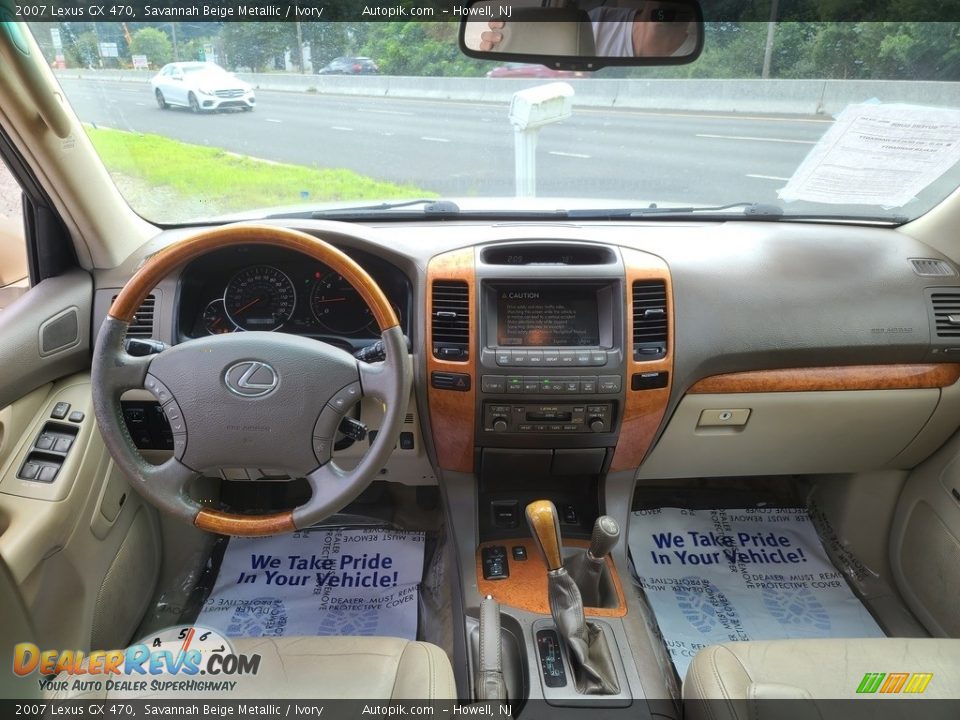 2007 Lexus GX 470 Savannah Beige Metallic / Ivory Photo #10