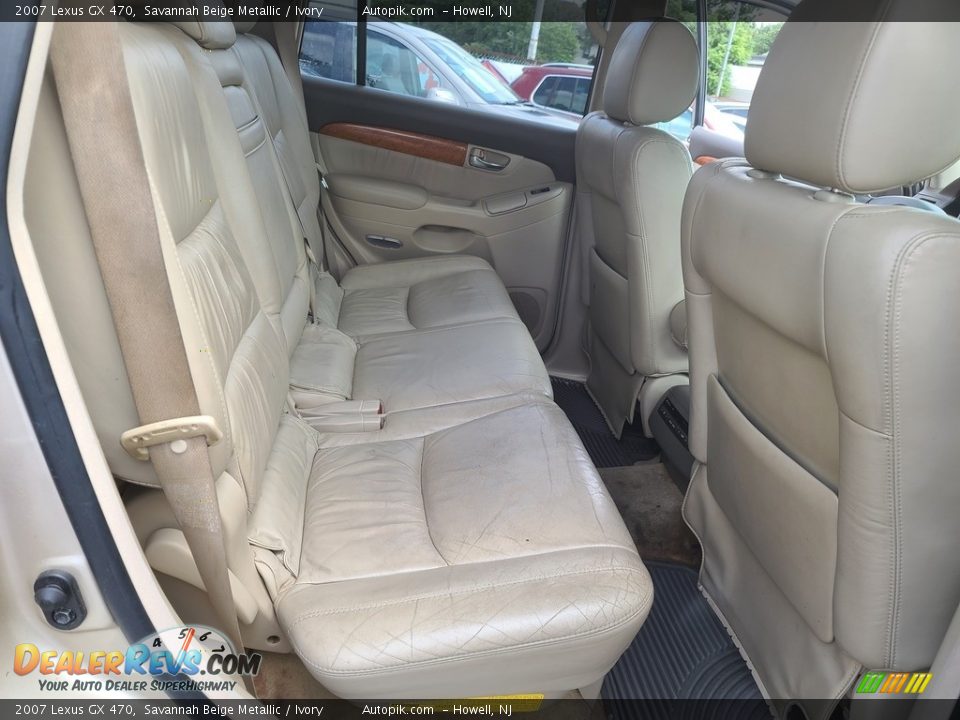 2007 Lexus GX 470 Savannah Beige Metallic / Ivory Photo #14