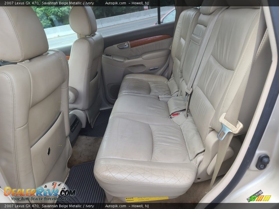 2007 Lexus GX 470 Savannah Beige Metallic / Ivory Photo #15