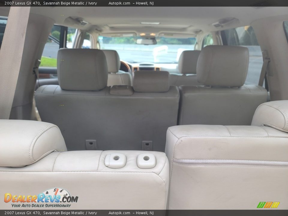 2007 Lexus GX 470 Savannah Beige Metallic / Ivory Photo #16