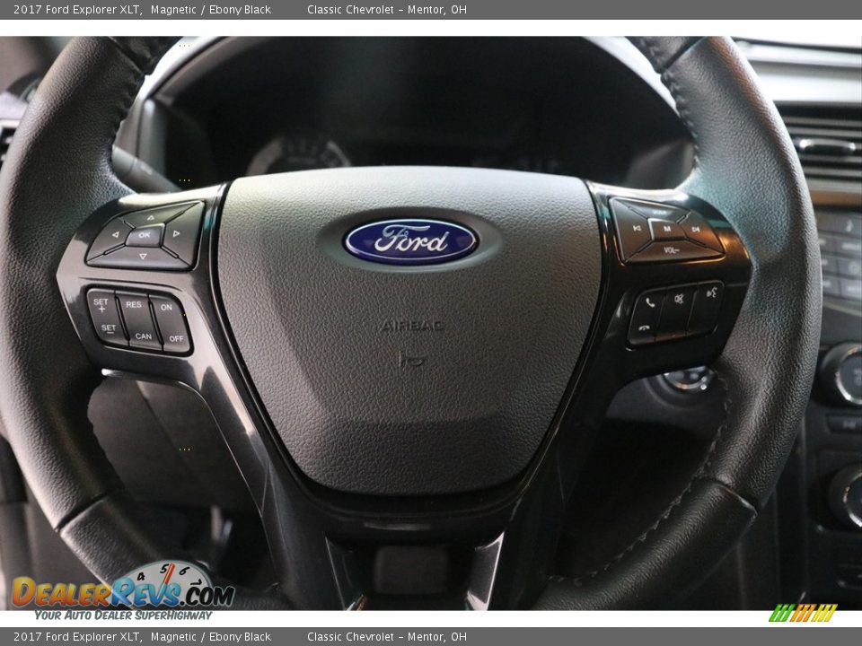 2017 Ford Explorer XLT Magnetic / Ebony Black Photo #7