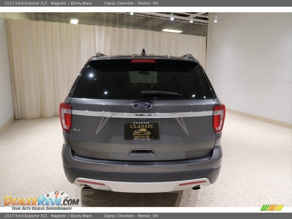 2017 Ford Explorer XLT Magnetic / Ebony Black Photo #18
