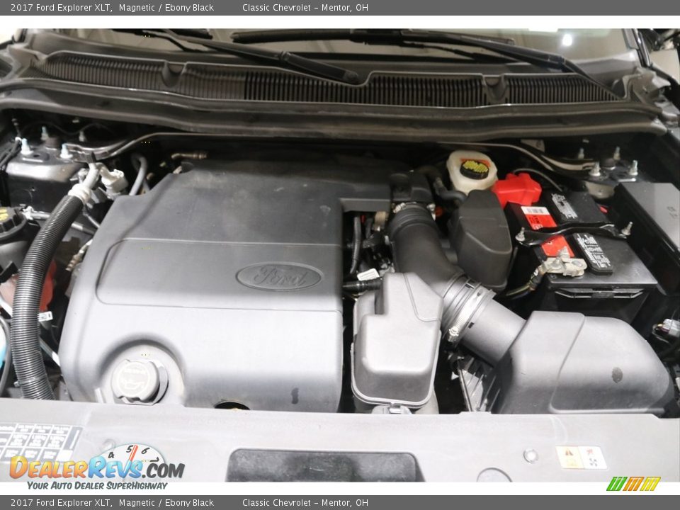 2017 Ford Explorer XLT Magnetic / Ebony Black Photo #19