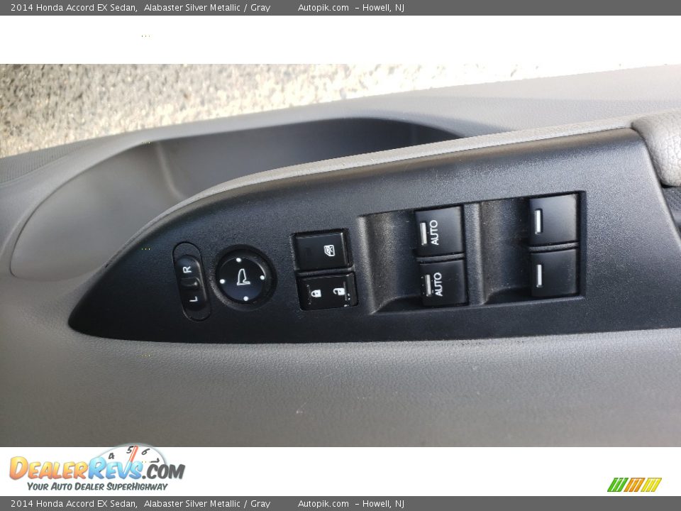 2014 Honda Accord EX Sedan Alabaster Silver Metallic / Gray Photo #14