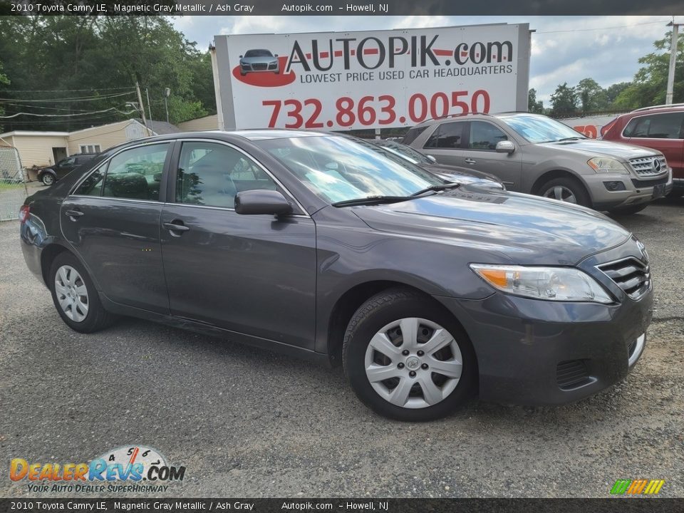 2010 Toyota Camry LE Magnetic Gray Metallic / Ash Gray Photo #1
