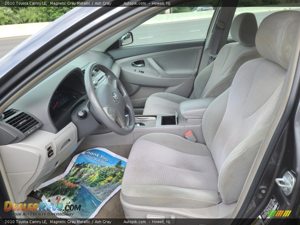 2010 Toyota Camry LE Magnetic Gray Metallic / Ash Gray Photo #8