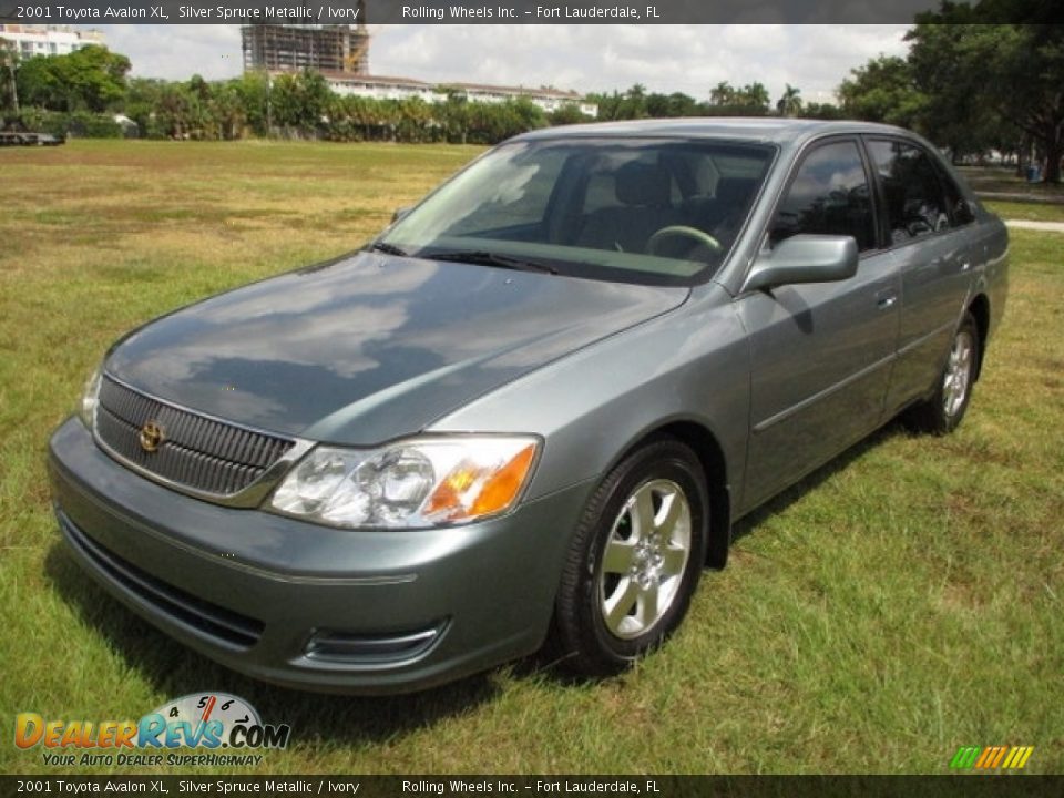 2001 Toyota Avalon XL Silver Spruce Metallic / Ivory Photo #1