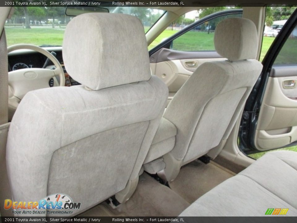 2001 Toyota Avalon XL Silver Spruce Metallic / Ivory Photo #10