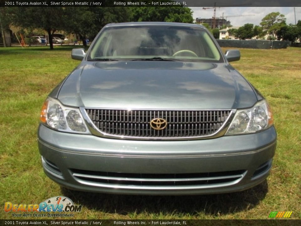 2001 Toyota Avalon XL Silver Spruce Metallic / Ivory Photo #15