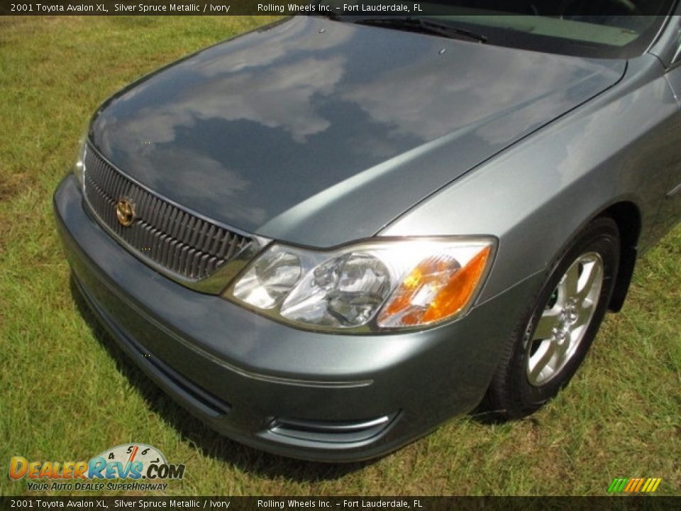 2001 Toyota Avalon XL Silver Spruce Metallic / Ivory Photo #22