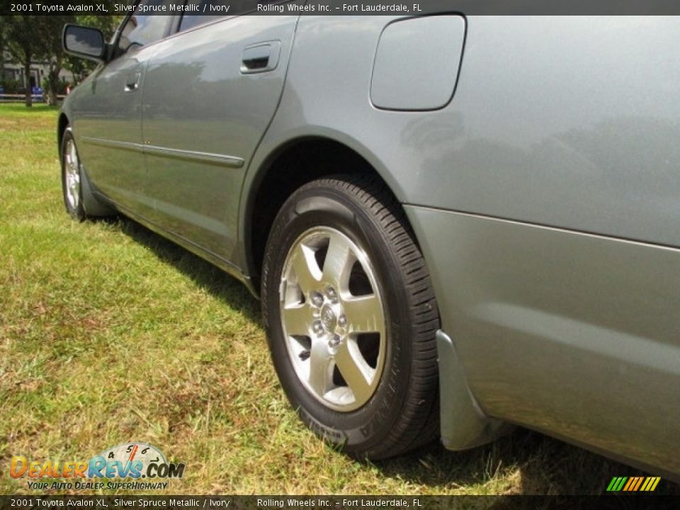 2001 Toyota Avalon XL Silver Spruce Metallic / Ivory Photo #27