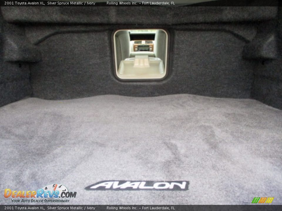2001 Toyota Avalon XL Silver Spruce Metallic / Ivory Photo #28