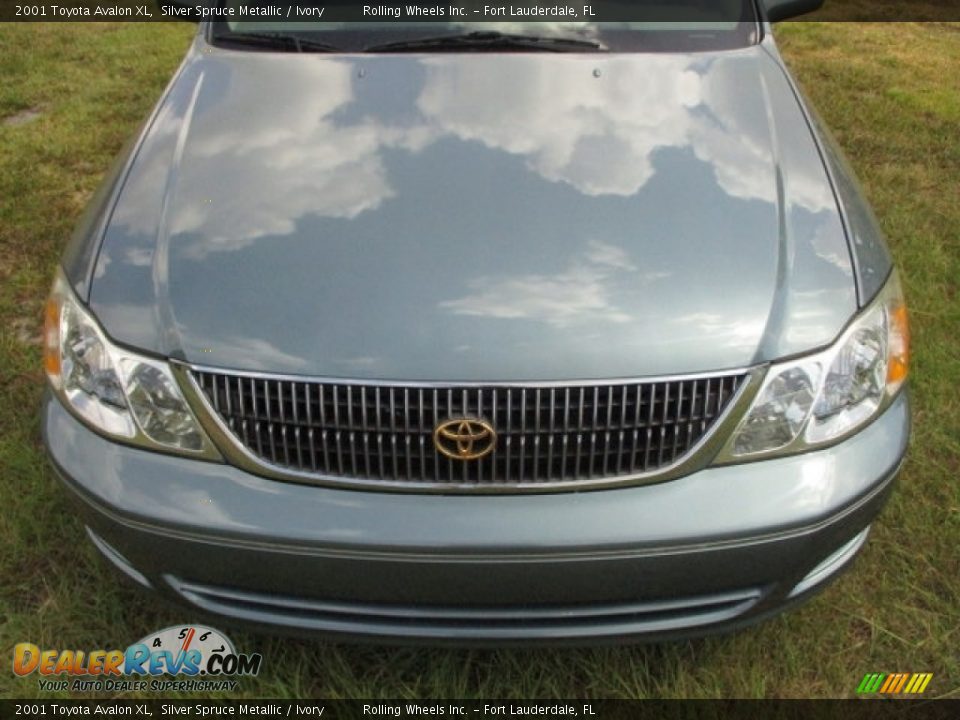 2001 Toyota Avalon XL Silver Spruce Metallic / Ivory Photo #31