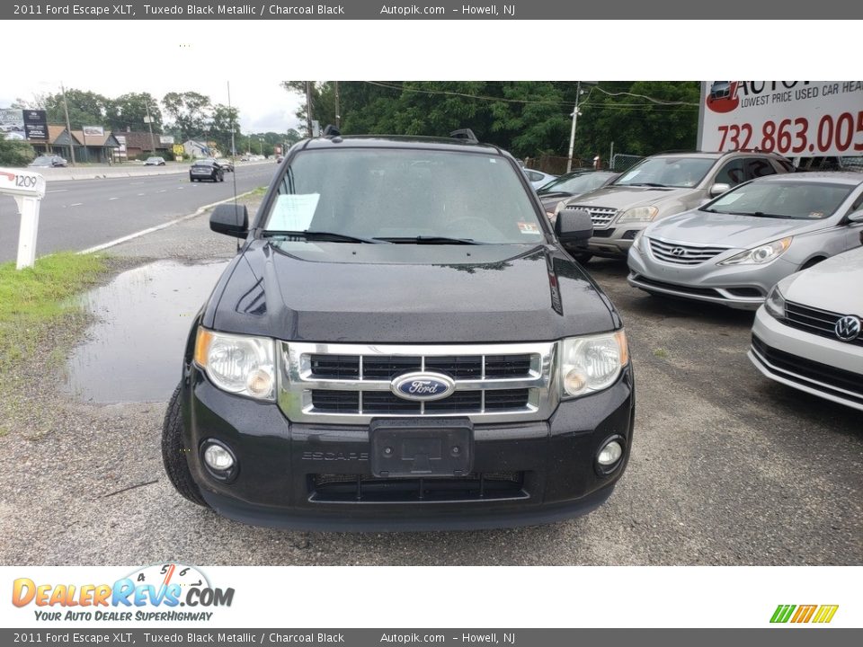 2011 Ford Escape XLT Tuxedo Black Metallic / Charcoal Black Photo #2