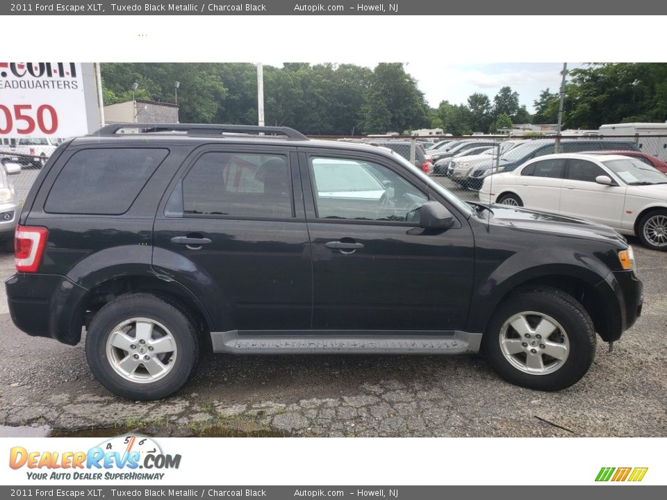 2011 Ford Escape XLT Tuxedo Black Metallic / Charcoal Black Photo #7