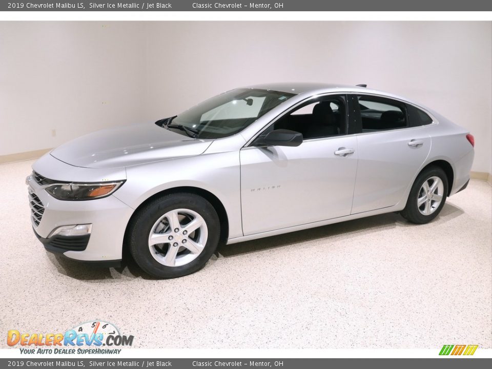 2019 Chevrolet Malibu LS Silver Ice Metallic / Jet Black Photo #3