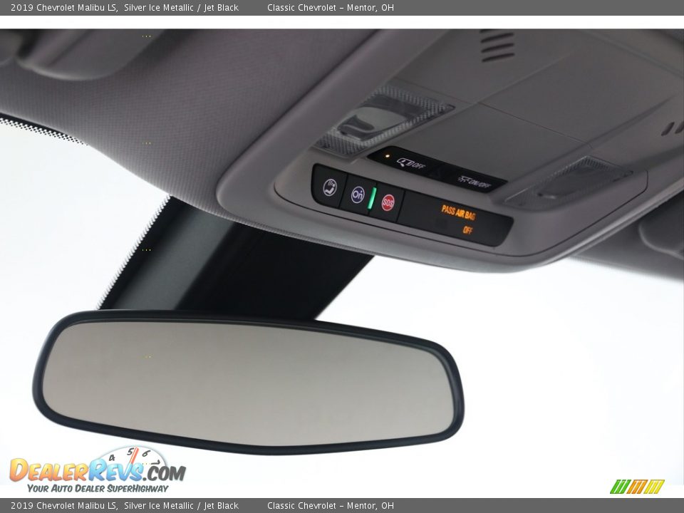 2019 Chevrolet Malibu LS Silver Ice Metallic / Jet Black Photo #9