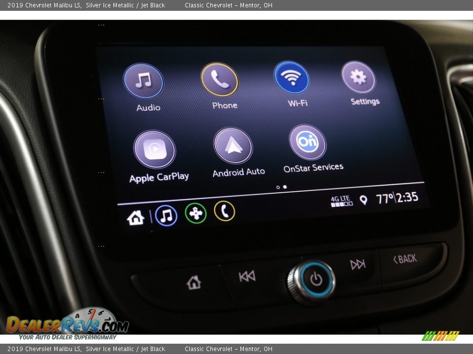 2019 Chevrolet Malibu LS Silver Ice Metallic / Jet Black Photo #12