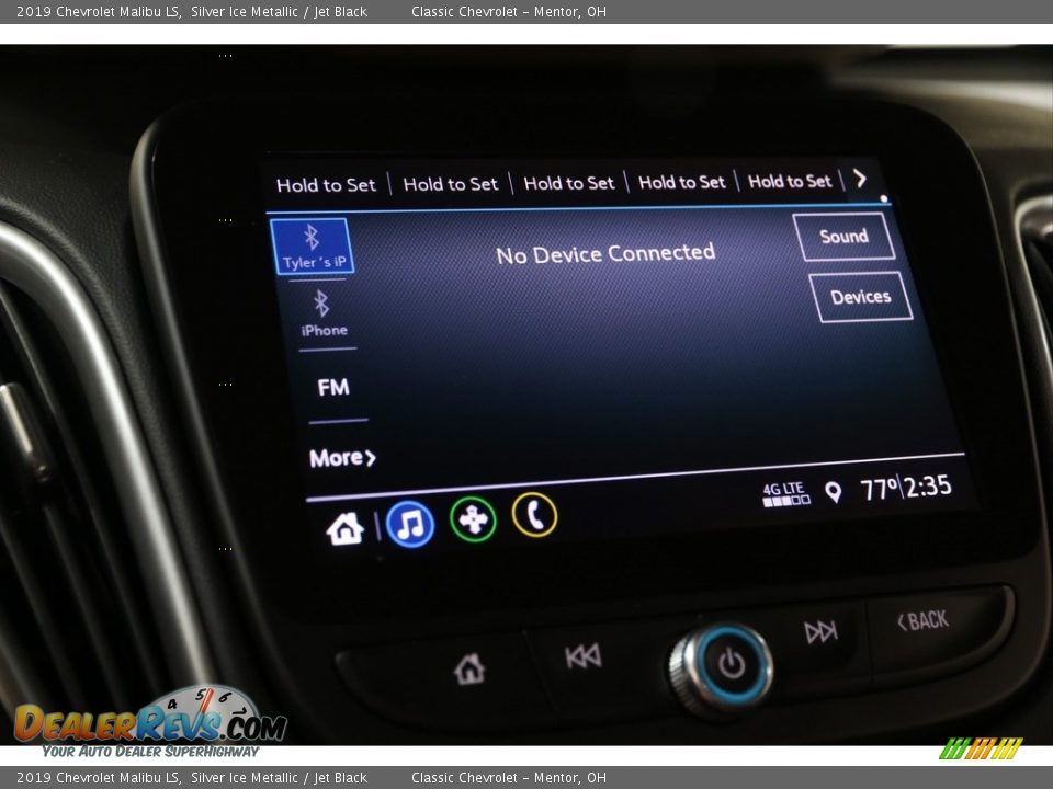 2019 Chevrolet Malibu LS Silver Ice Metallic / Jet Black Photo #13