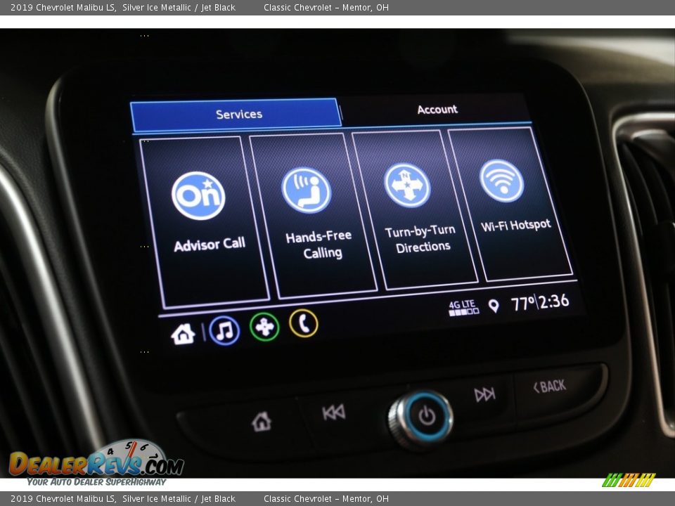 2019 Chevrolet Malibu LS Silver Ice Metallic / Jet Black Photo #16