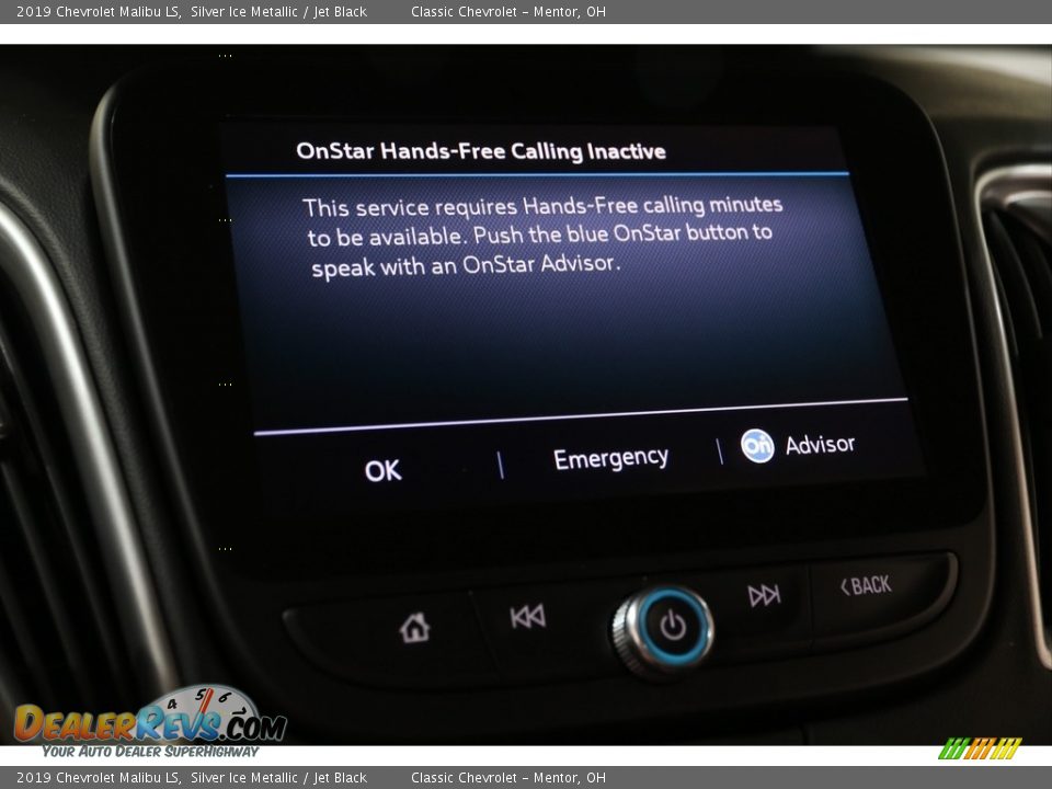 2019 Chevrolet Malibu LS Silver Ice Metallic / Jet Black Photo #17