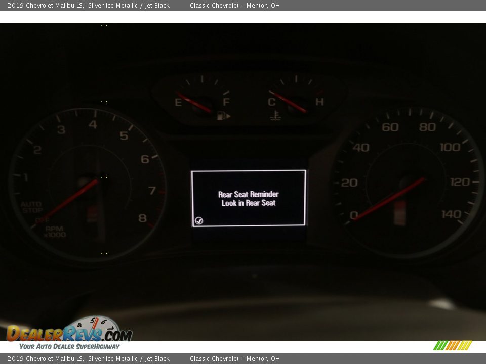 2019 Chevrolet Malibu LS Silver Ice Metallic / Jet Black Photo #27