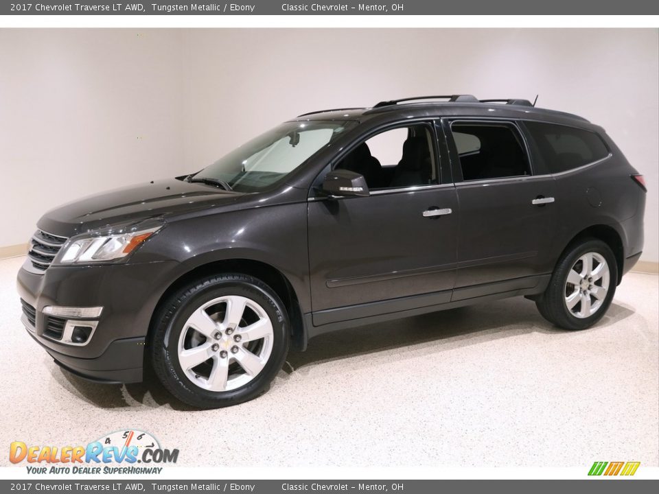2017 Chevrolet Traverse LT AWD Tungsten Metallic / Ebony Photo #3