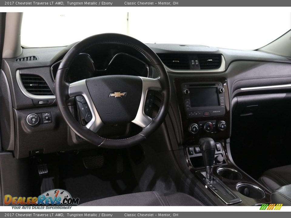 2017 Chevrolet Traverse LT AWD Tungsten Metallic / Ebony Photo #6
