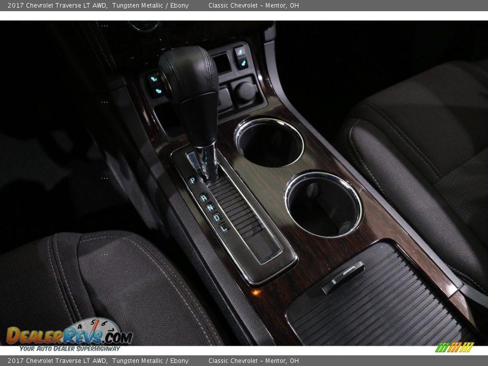 2017 Chevrolet Traverse LT AWD Tungsten Metallic / Ebony Photo #13