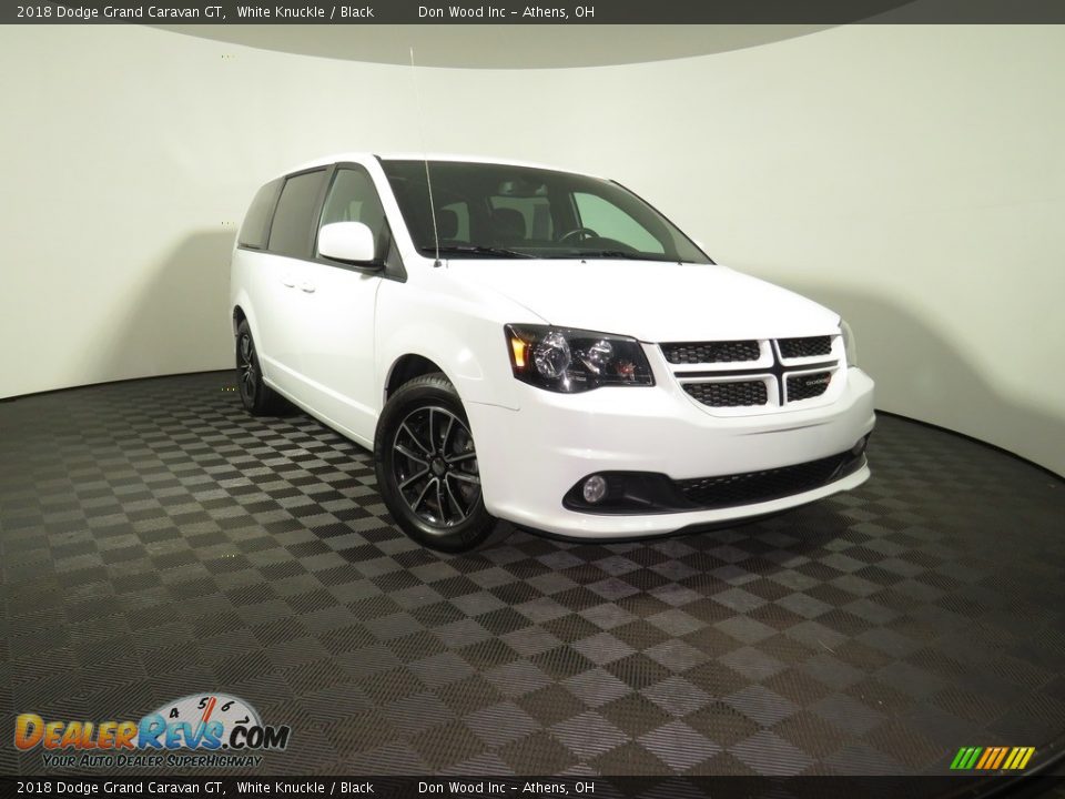 2018 Dodge Grand Caravan GT White Knuckle / Black Photo #4