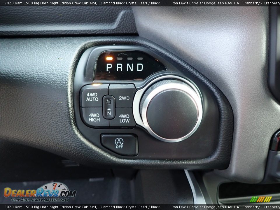 2020 Ram 1500 Big Horn Night Edition Crew Cab 4x4 Diamond Black Crystal Pearl / Black Photo #16