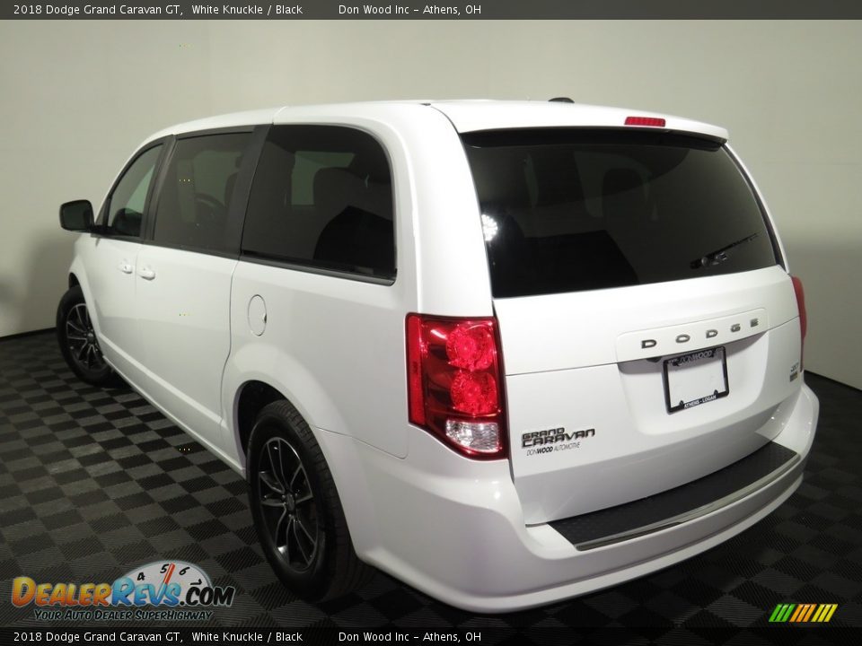 2018 Dodge Grand Caravan GT White Knuckle / Black Photo #7