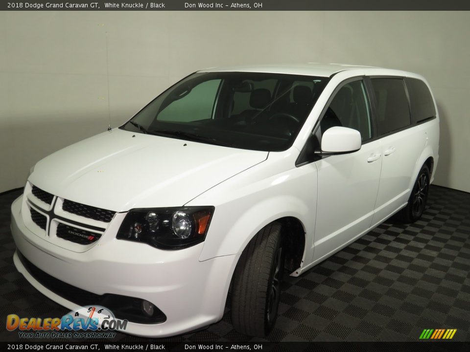 2018 Dodge Grand Caravan GT White Knuckle / Black Photo #8